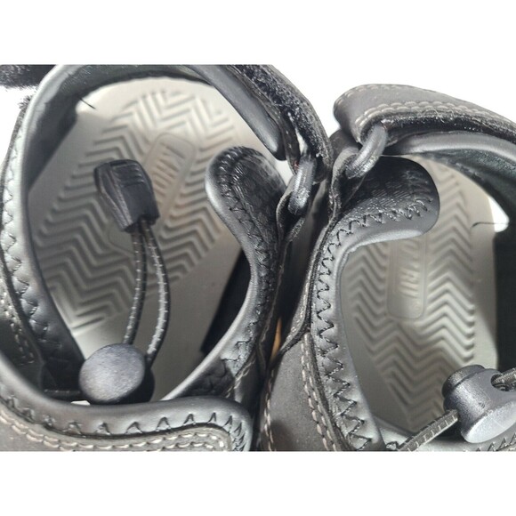 Khombu Men's Travis Adjustable Active Hiking Summer Sandals Black Size 8 - Picture 6 of 8